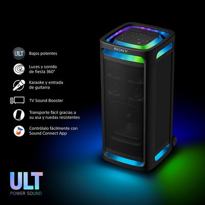Imagen 2 del producto Parlante Bluetooth para fiestas ULT Tower 9 AC sin batería