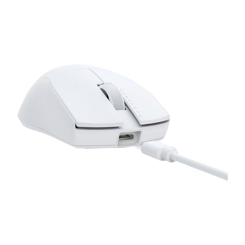 REDRAGON - Pack Gamer Redragon S143 Teclado K617 RGB y Mouse King M724 Blanco