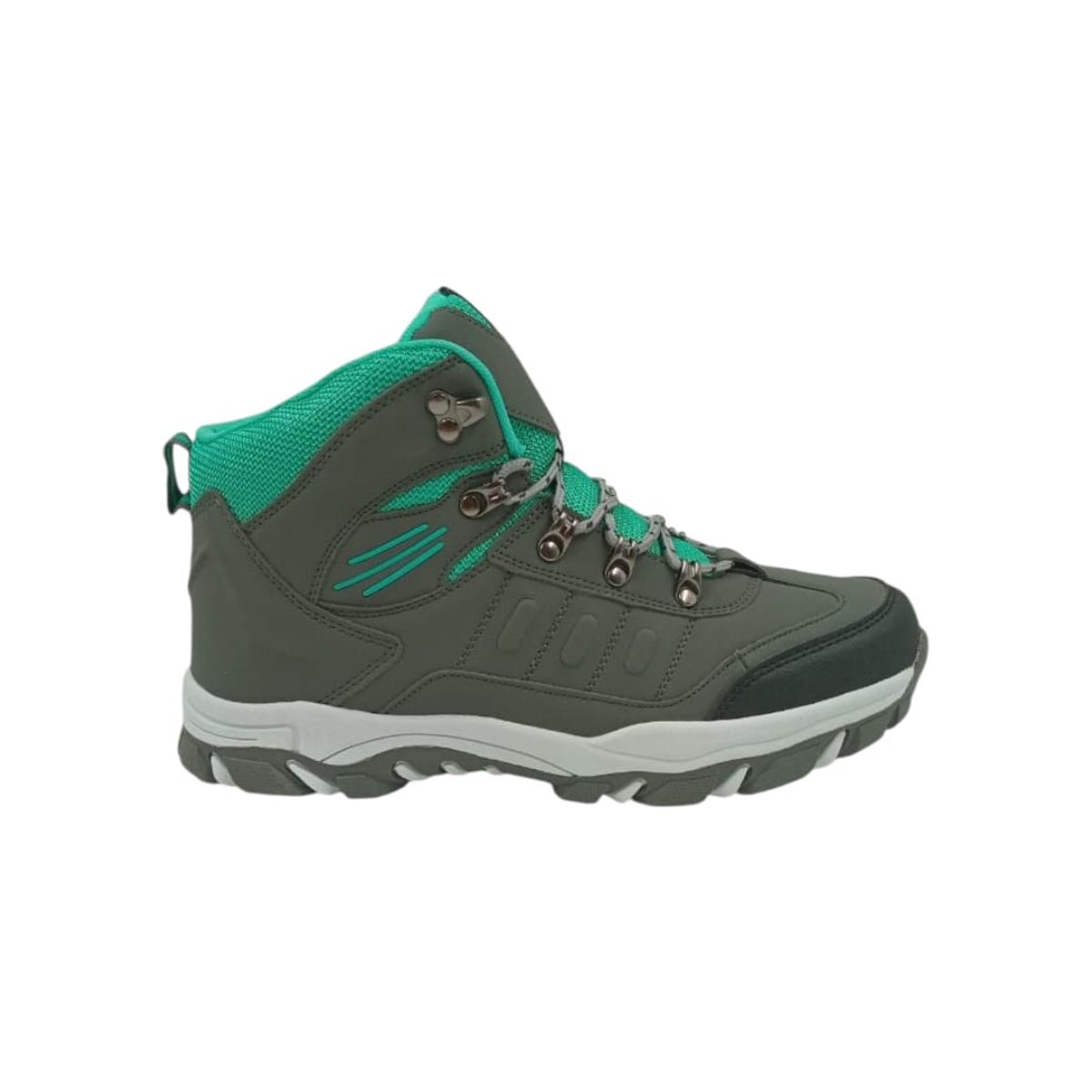 HERIEL - Zapatilla Outdoor Gris Mujer