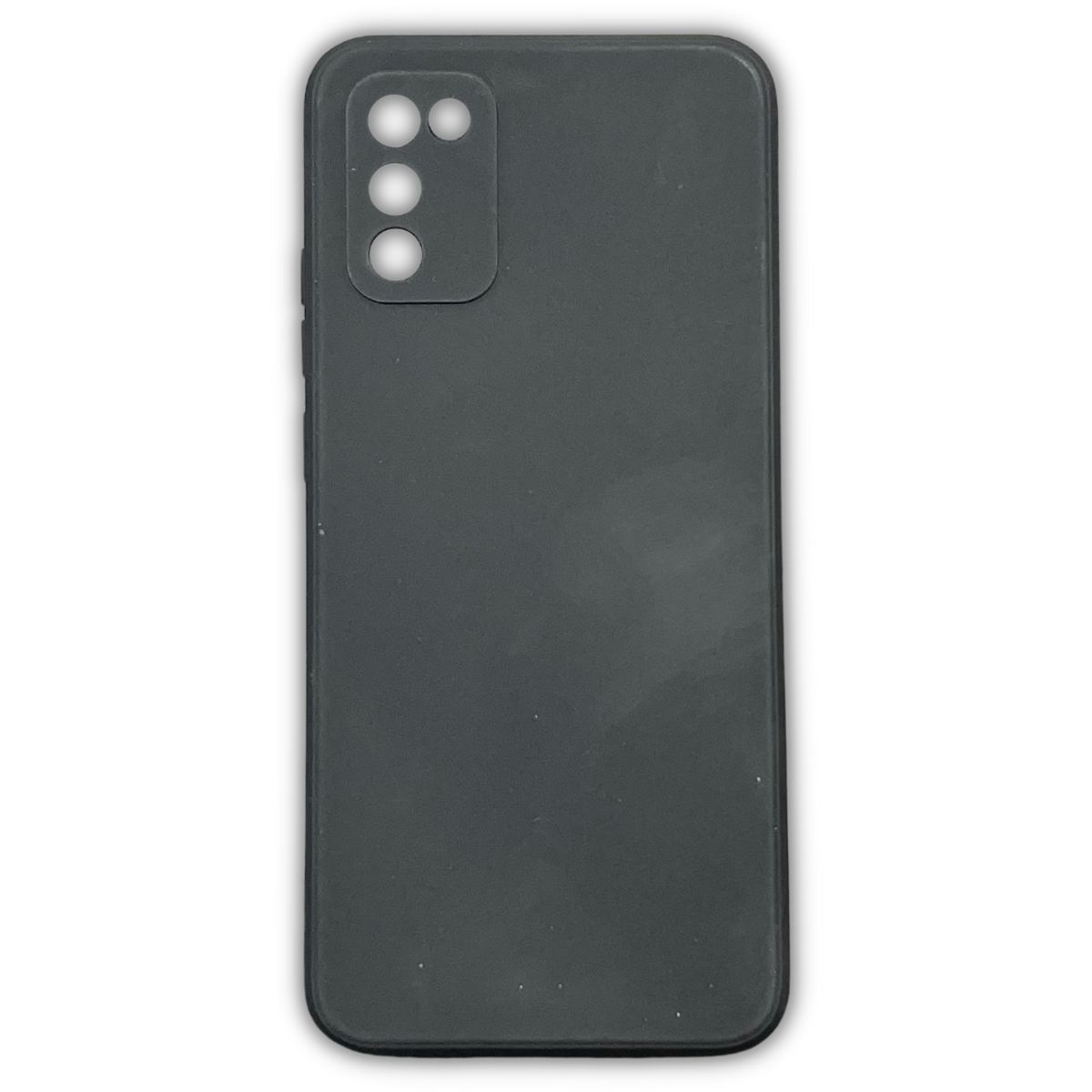 GENERICO - Carcasa Silicona Color Para Samsung Galaxy A02S - Negro