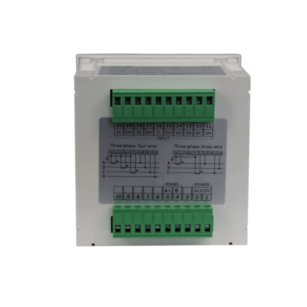 GENERICO - ANALIZADOR DE RED PANEL CON PANT LCD 500V 96X96 YC-9SY-3E CNC