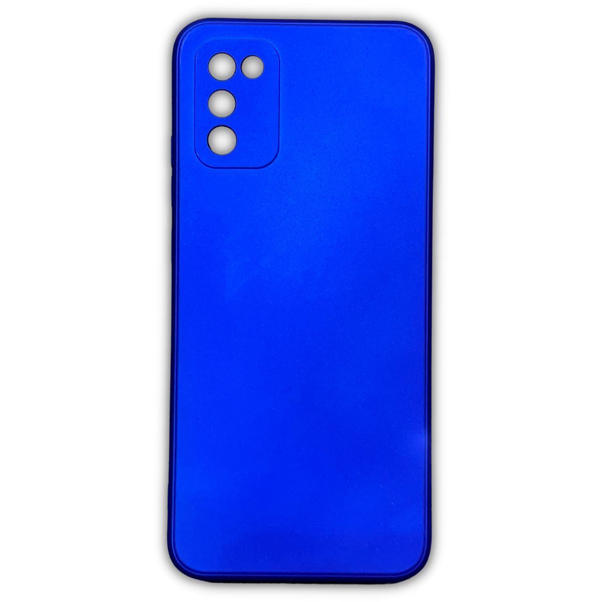 GENERICO - Carcasa Silicona Color Para Samsung Galaxy A02S - Azul