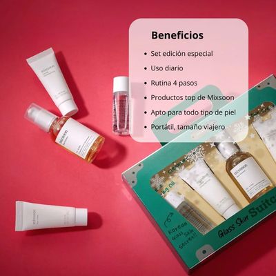 Imagen 2 del producto Glass Skin Maleta Aceite Espuma Esencia Crema