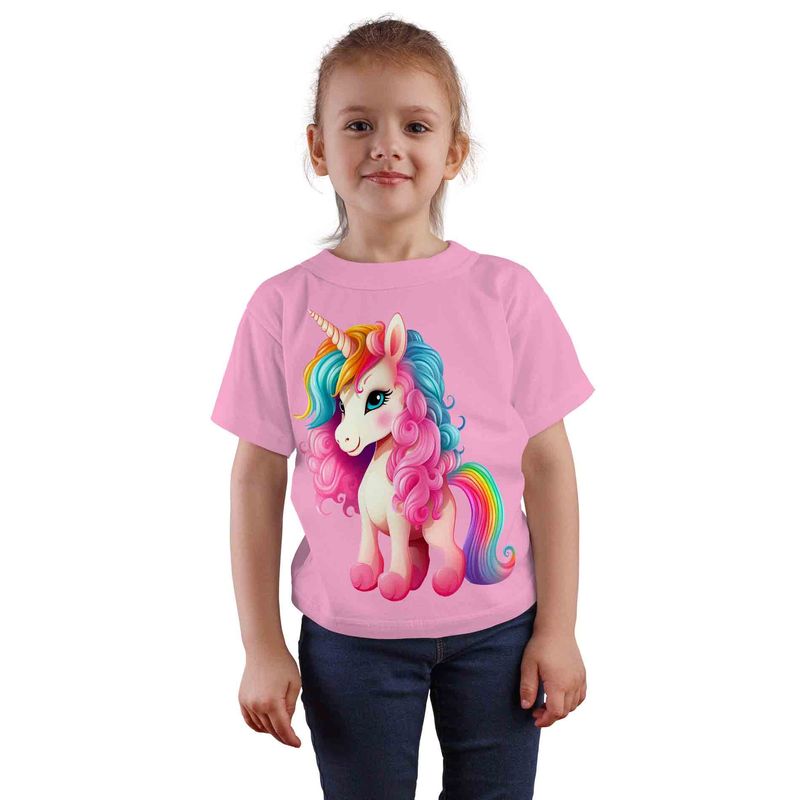 ESTAMPA MANIA - Polera Infantil Unicornio BD6