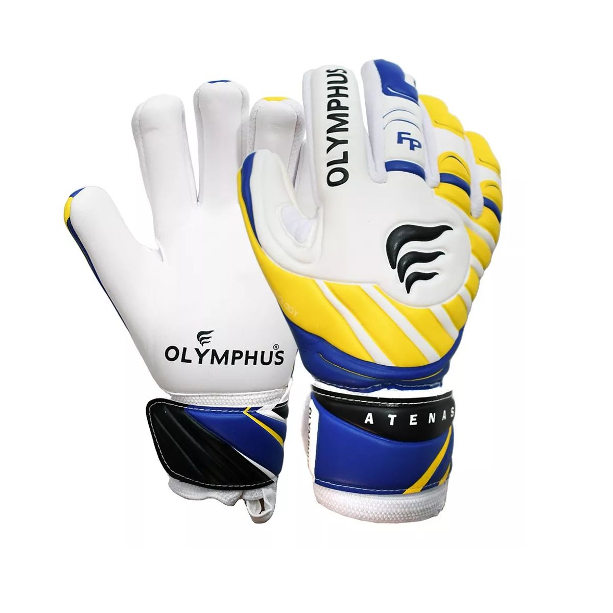 OLYMPUS - Guantes Arquero Ferula Olymphus Atenas Látex Alemán Megagrip amarillo