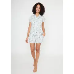 KAYSER - Pijama de mujer algodón 701078M - Verde
