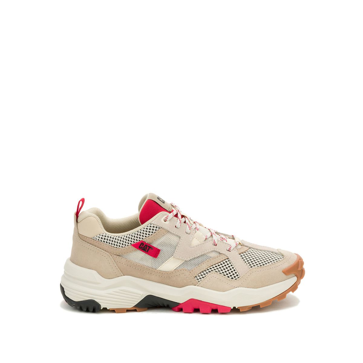 CAT - Zapatilla Hombre Grapple Suede Mesh Beige CAT