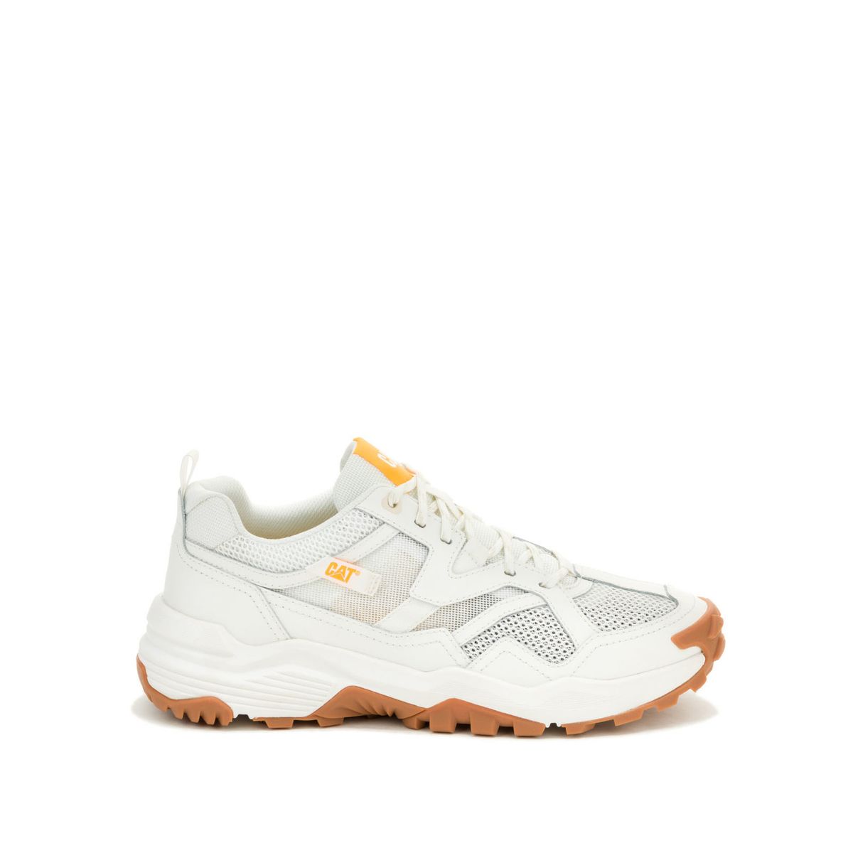 CAT - Zapatilla Hombre Grapple Leather Mesh Blanco CAT