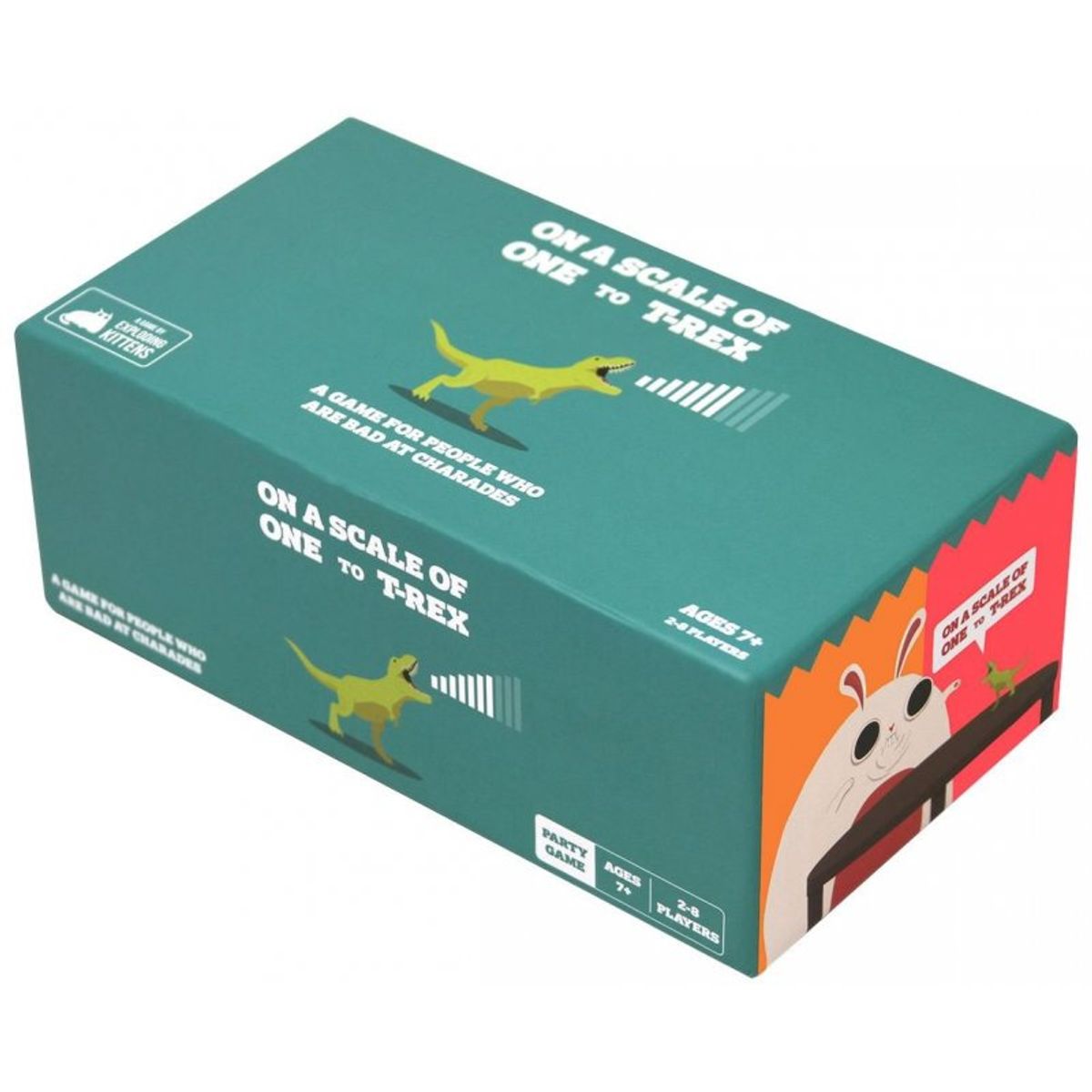 EXPLODING KITTENS - En una Escala de 1 a T-Rex - Juego de Mesa