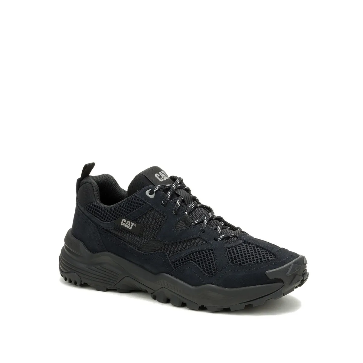 CAT - Zapatilla Hombre Grapple Suede Mesh Negro CAT