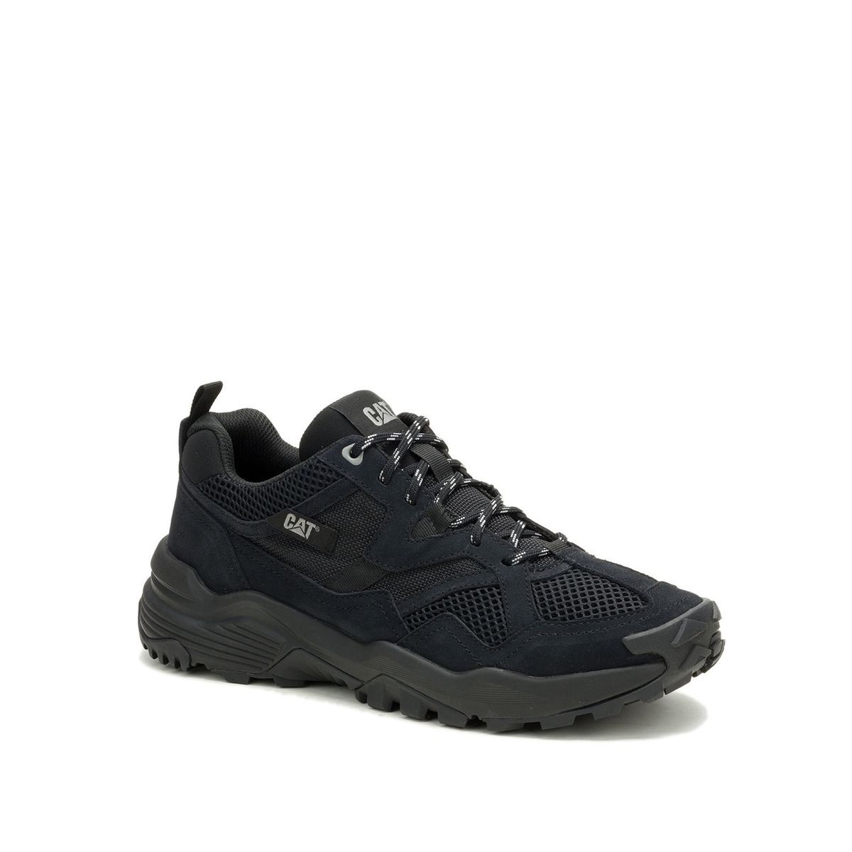 CAT - Zapatilla Hombre Grapple Suede Mesh Negro CAT