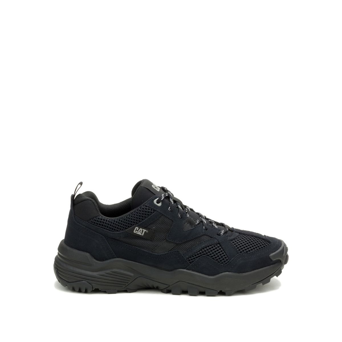 CAT - Zapatilla Hombre Grapple Suede Mesh Negro CAT