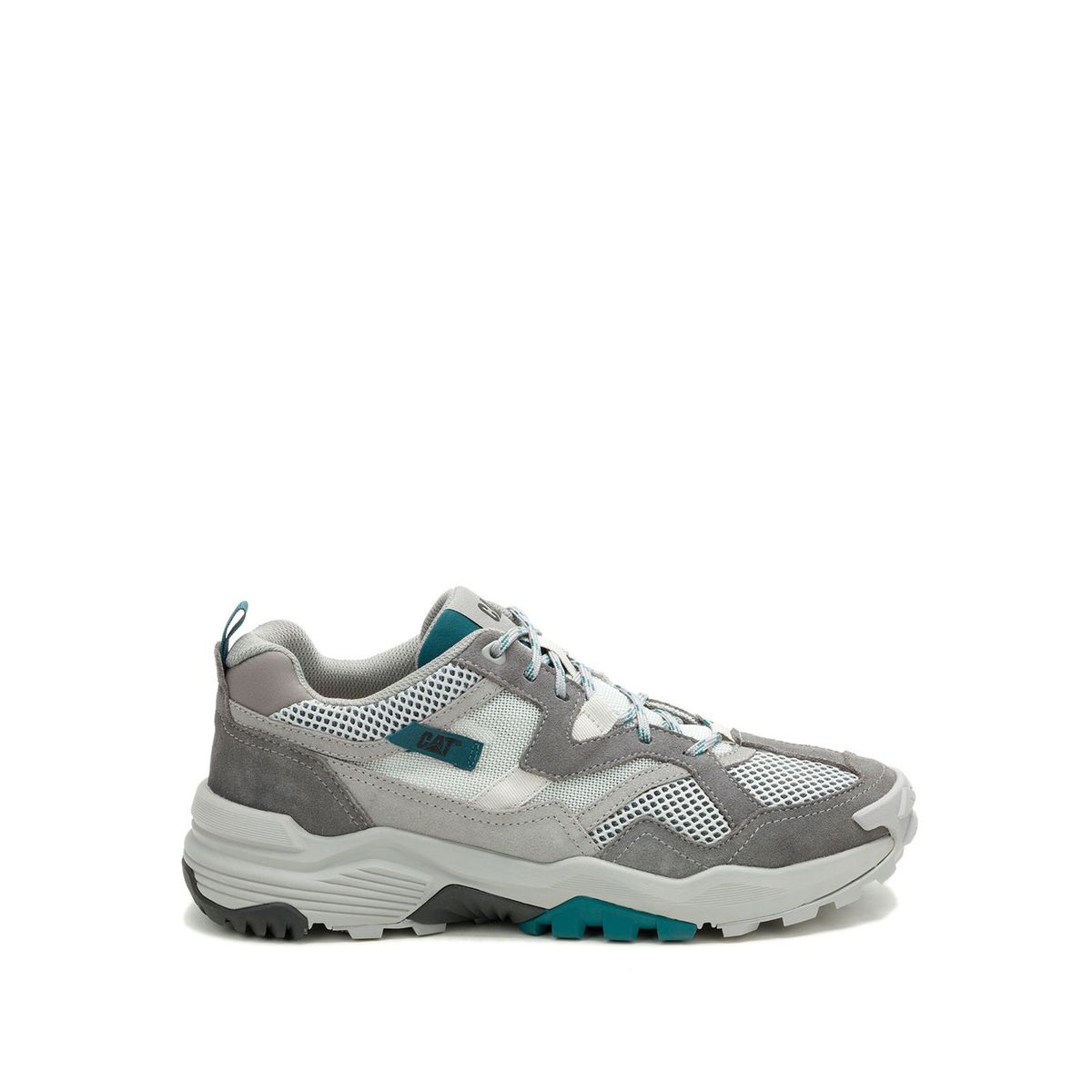 CAT - Zapatilla Hombre Grapple Suede Mesh Gris CAT