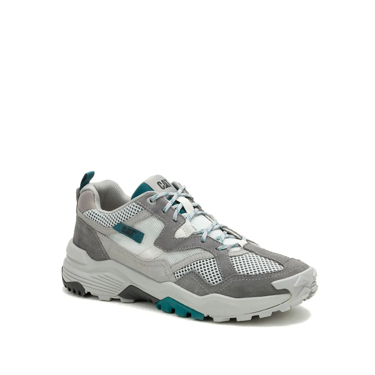 CAT - Zapatilla Hombre Grapple Suede Mesh Gris CAT