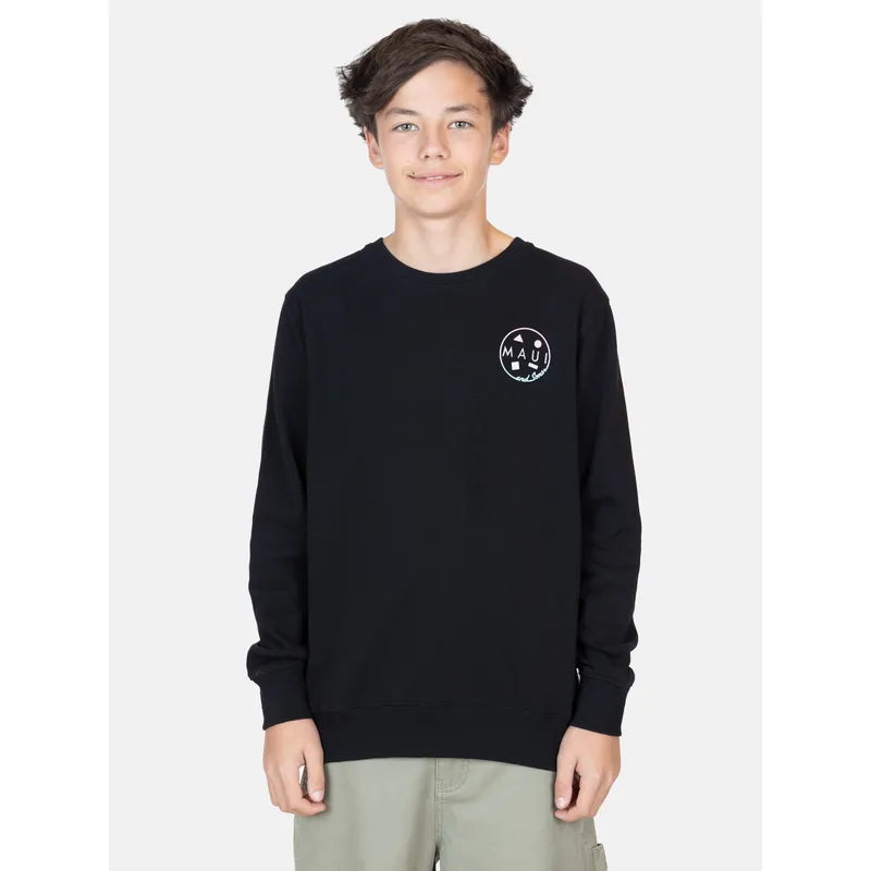 MAUI AND SONS - Poleron CR Lailix Negro Infantil Maui And Sons - Negro