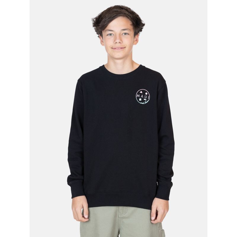 MAUI AND SONS - Poleron CR Lailix Negro Infantil Maui And Sons - Negro