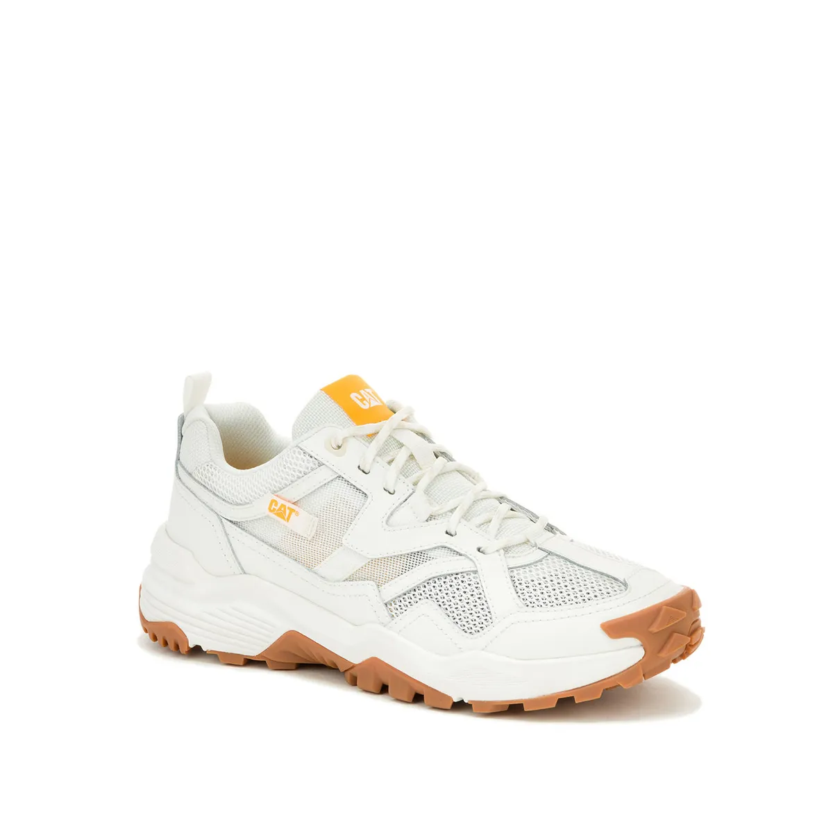 CAT - Zapatilla Hombre Grapple Leather Mesh Blanco CAT