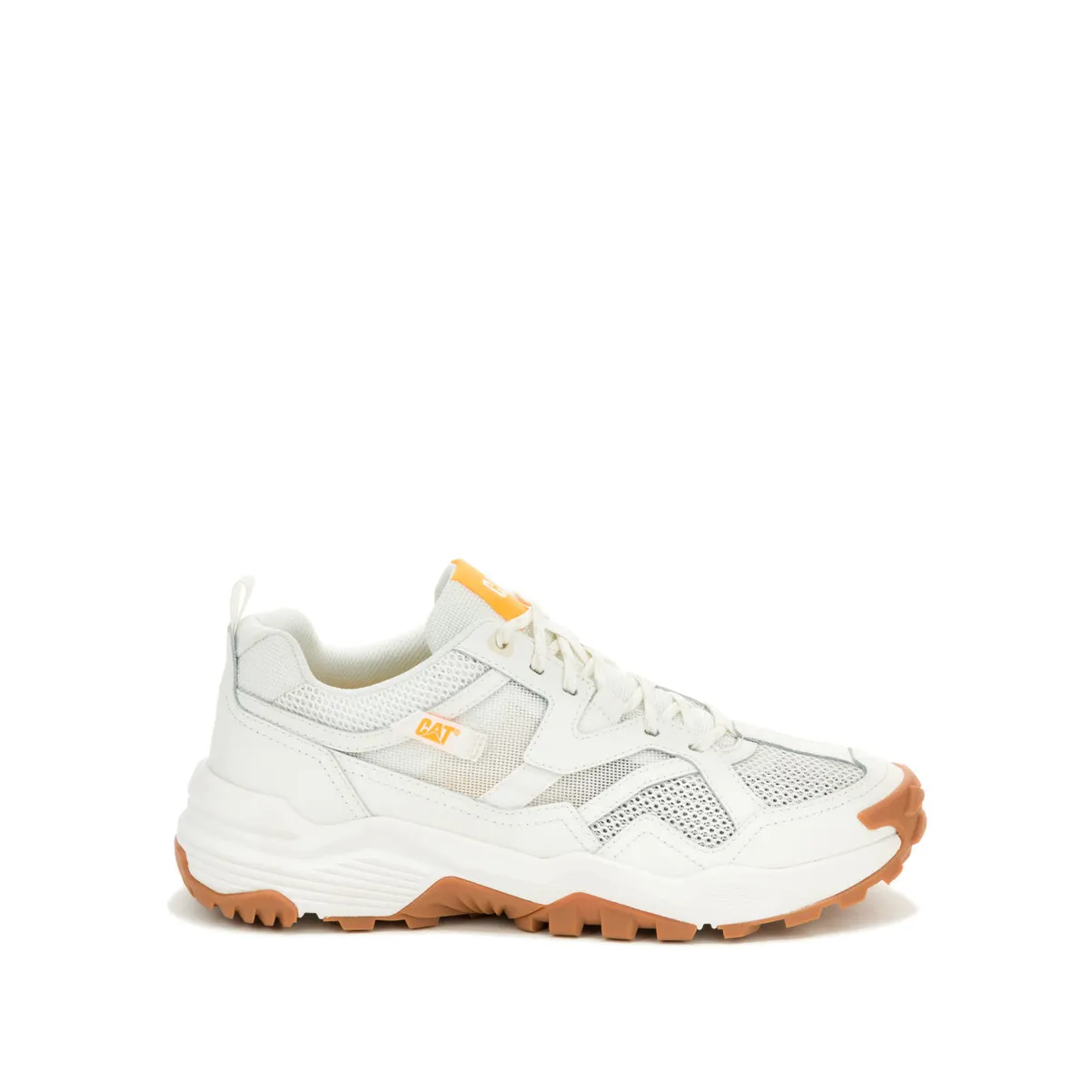 CAT - Zapatilla Hombre Grapple Leather Mesh Blanco CAT