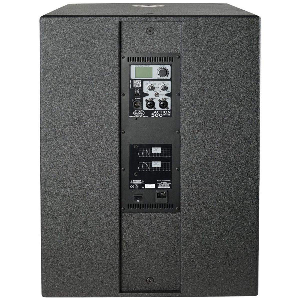 DAS AUDIO - Sub Bajo Activo DAS AUDIO ACTION-S18A - Negro