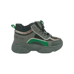 HERIEL - Zapatilla Negra Mujer