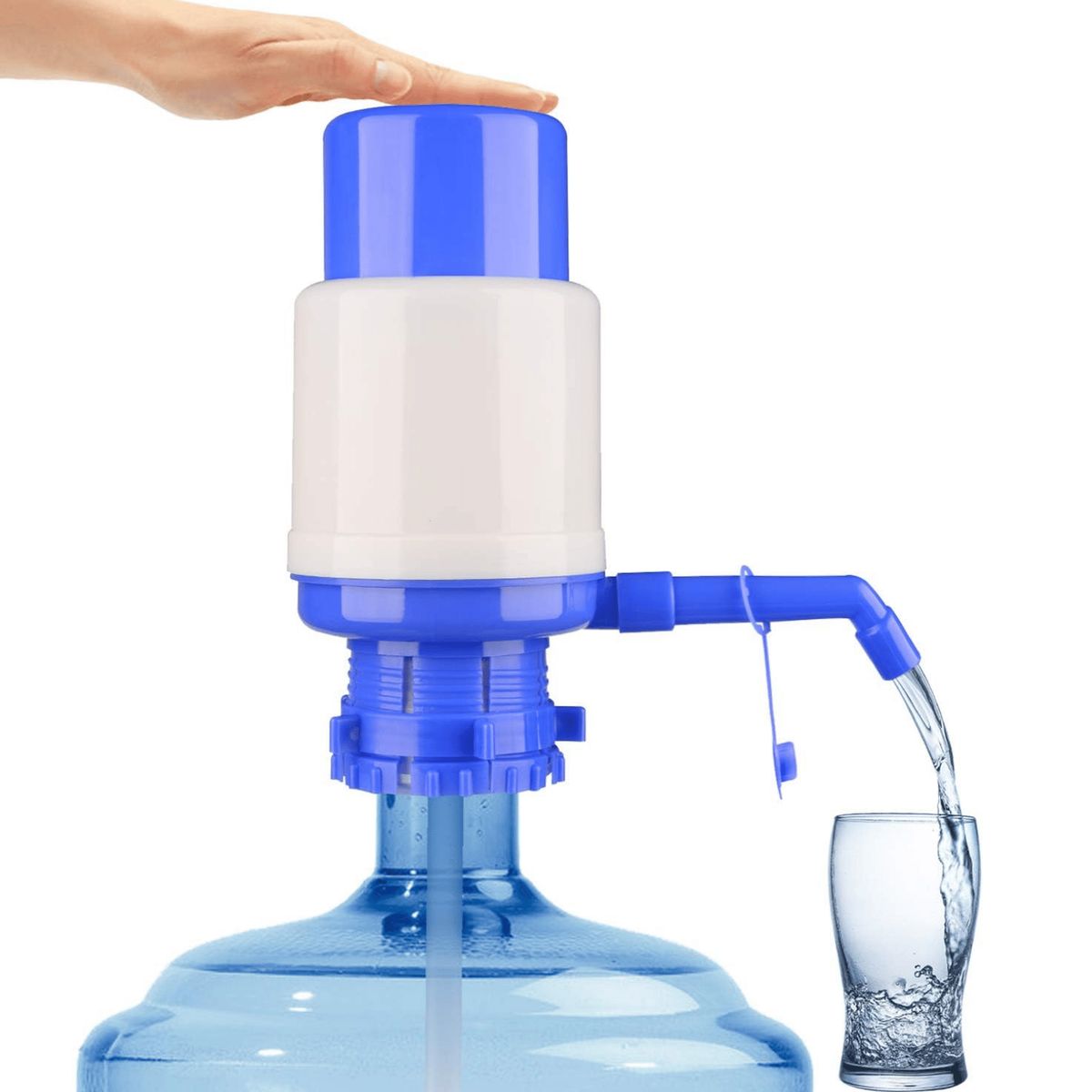 HOMESTAR - Bomba Dispensadora Manual para Bidones de Agua - XL