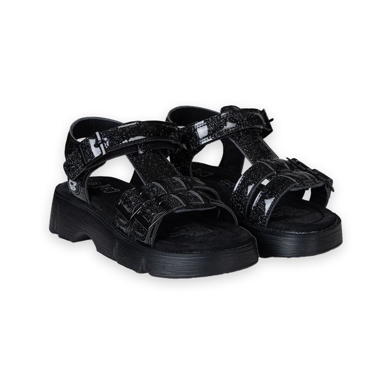 Sandalias Niña Negro PZC405-25NEG - Negro