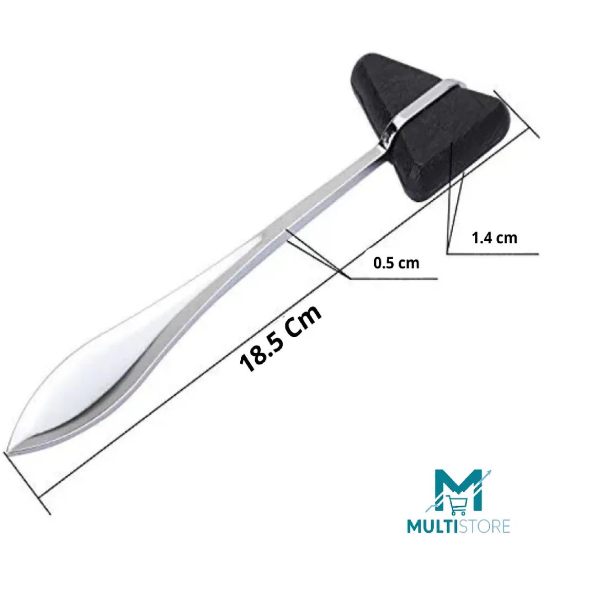 GENERICO - Martillo Medico Respuesta Reflejos Nerviosos Taylor Negro