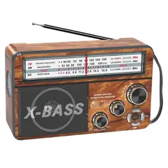 GENERICO - Radio Solar con Bluetooth y Linterna AM - FM