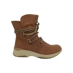 HERIEL - Bota Café Plataforma Mujer