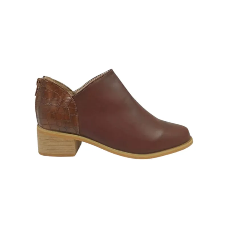 HERIEL - Zapato Café Taco Mujer