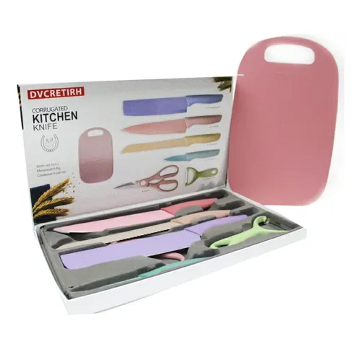GENERICO - Set 7 Piezas Cuchillos para Hogar
