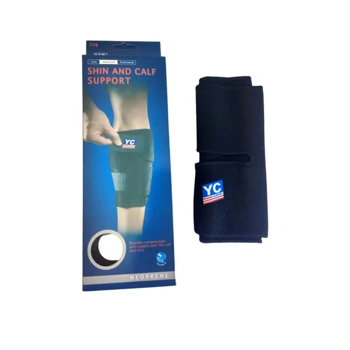 GENERICO - Pantorrillera Soporte Ajustable Para Pantorrilla Deportiva