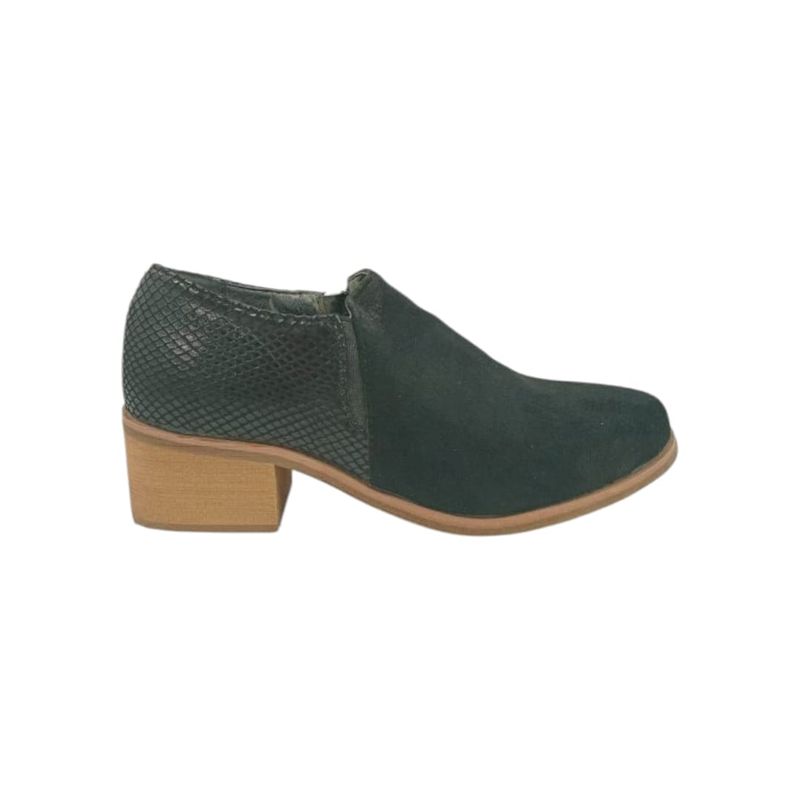 HERIEL - Zapato Negro Taco Mujer