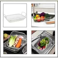 GENERICO - Colador Metalico Frutas Y Verduras