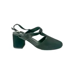 HERIEL - Zapato Negro Taco Mujer