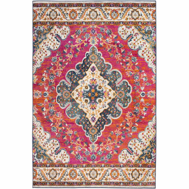 GENERICO - Alfombra Geil PO691-BF-FW - 160x230 cm - Multicolor