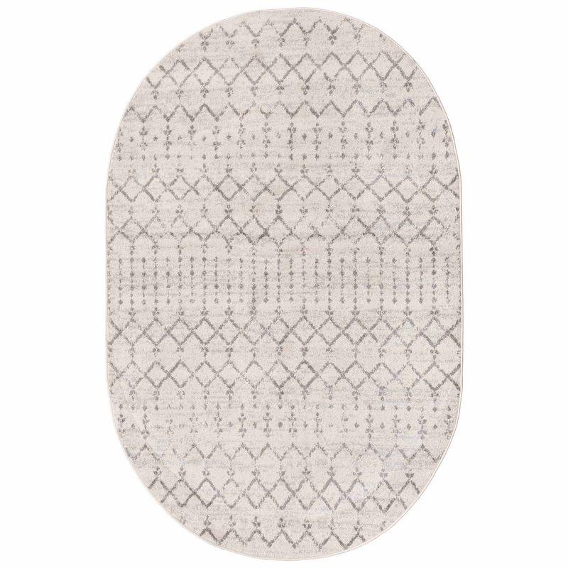 DECO2DAY - Alfombra Geil PO743-MH-CG - 160x230 cm - Gris Claro