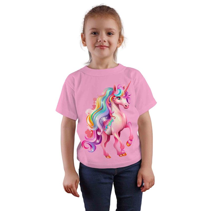 ESTAMPA MANIA - Polera Infantil Unicornio D10