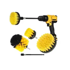 GENERICO - PACK ADAPTADOR DE CEPILLOS PARA TALADRO