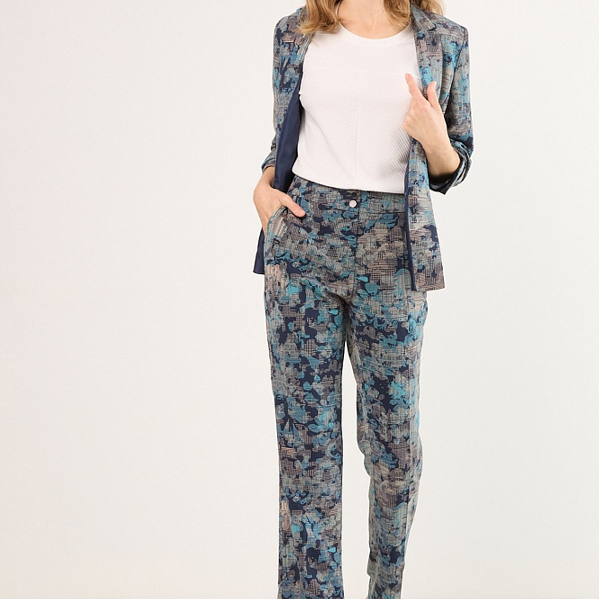 MA GRIFFE - Pantalon Mujer Crudo Magriffe