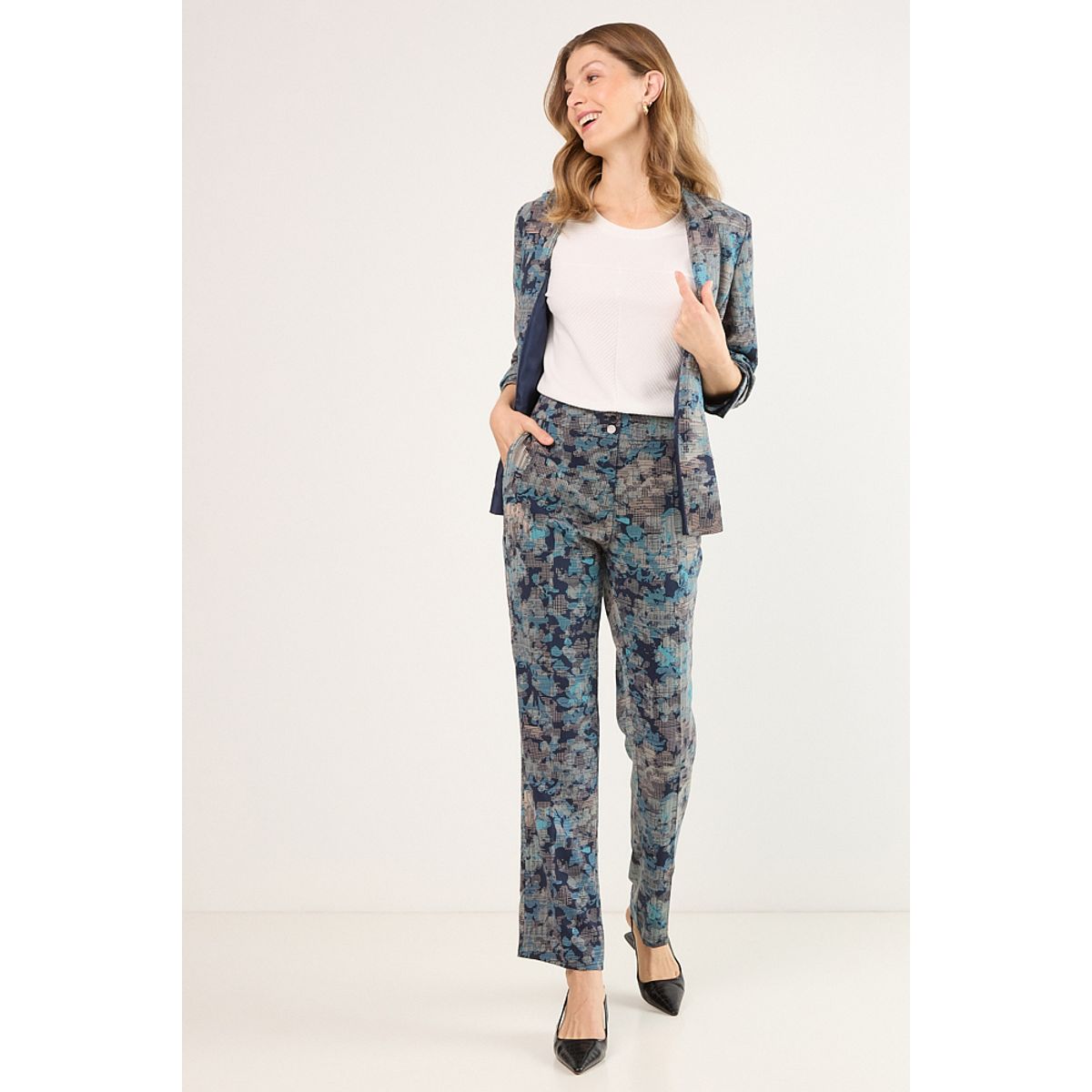 MA GRIFFE - Pantalon Mujer Crudo Magriffe
