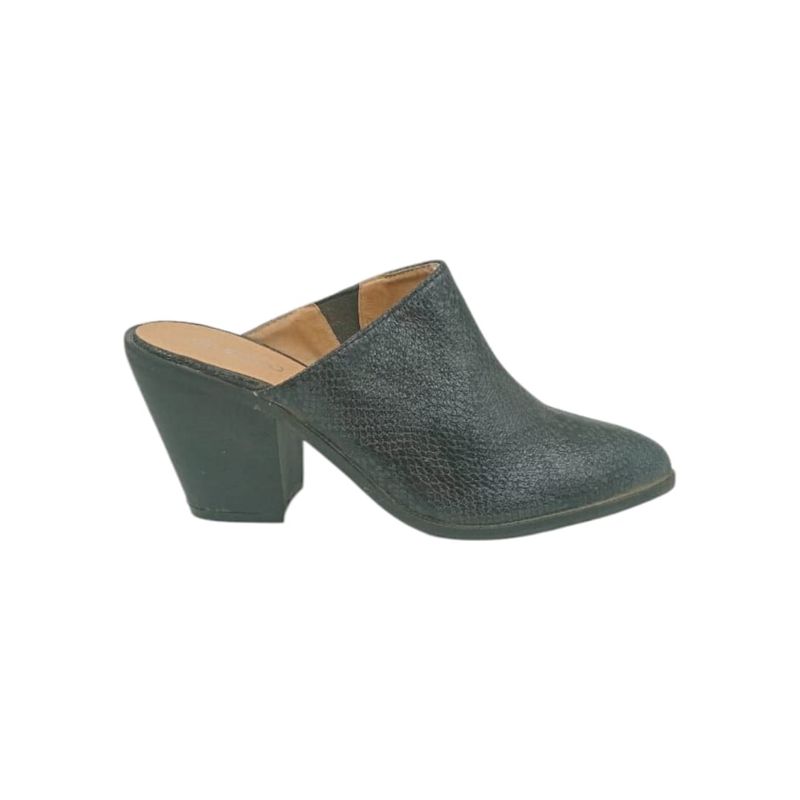 HERIEL - Zapato Negro Abierto Mujer