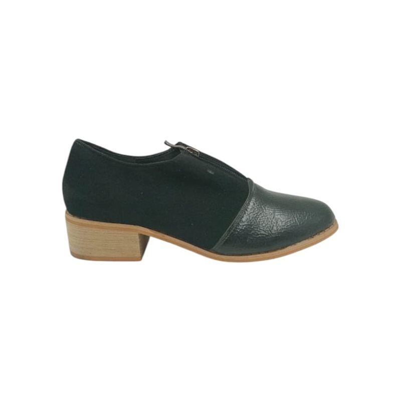 HERIEL - Zapato Negro Taco Mujer