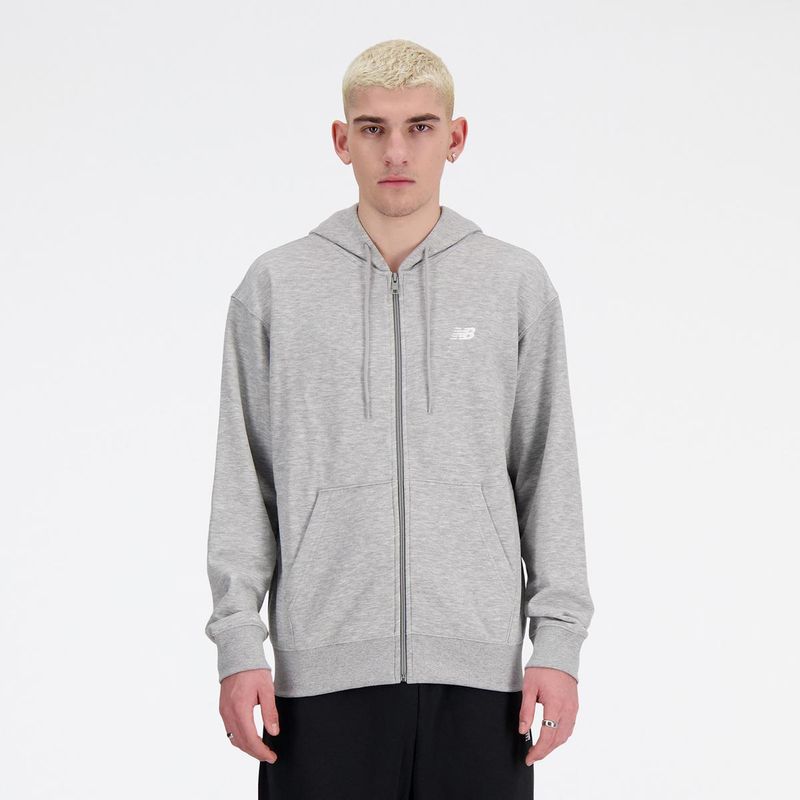 NEW BALANCE - Polerón Lifestyle Hombre New Balance Sport Essentials Gris