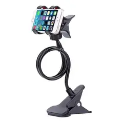 GENERICO - Soporte Celular Pinza Brazo Flexible Sujeta Celular