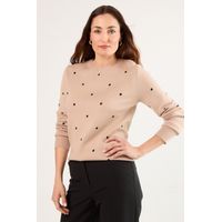 Sweater Mujer Beige Magriffe
