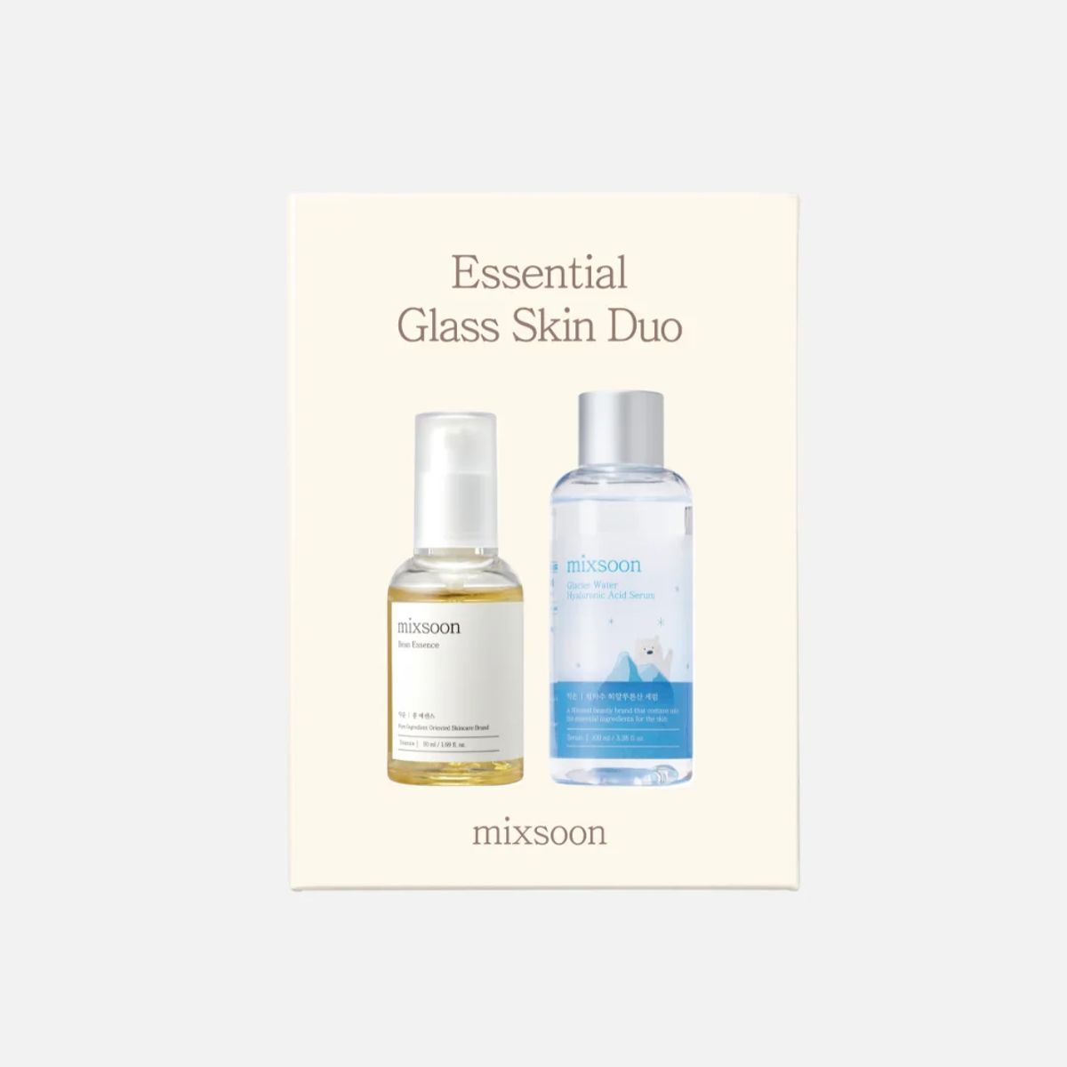 MIXSOON - Mixsoon Esencia Sérum Dúo Piel de Cristal Esencial