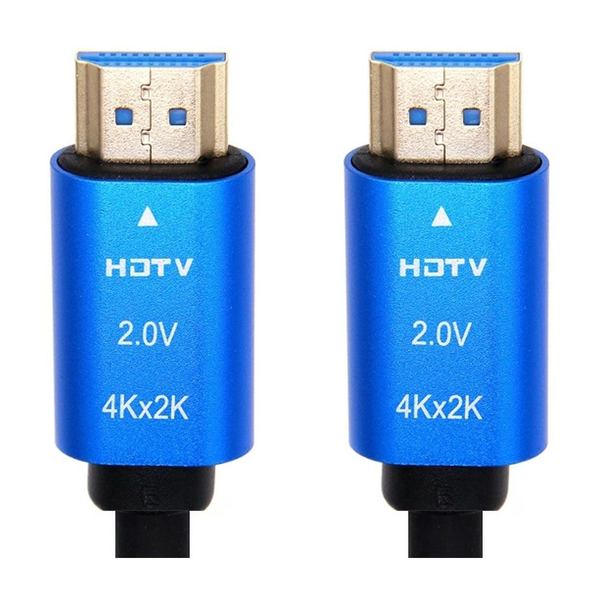 GENERICO - CABLE HDMI 2.0 4K 5 MTS. M/M, CONEC. BAÑO ORO. PREMIUM