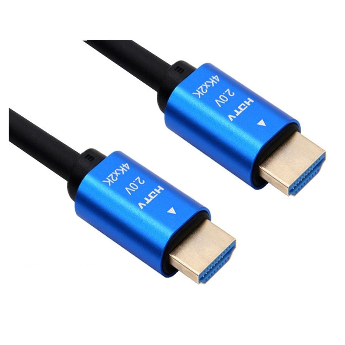 GENERICO - CABLE HDMI 2.0 4K 5 MTS. M/M, CONEC. BAÑO ORO. PREMIUM