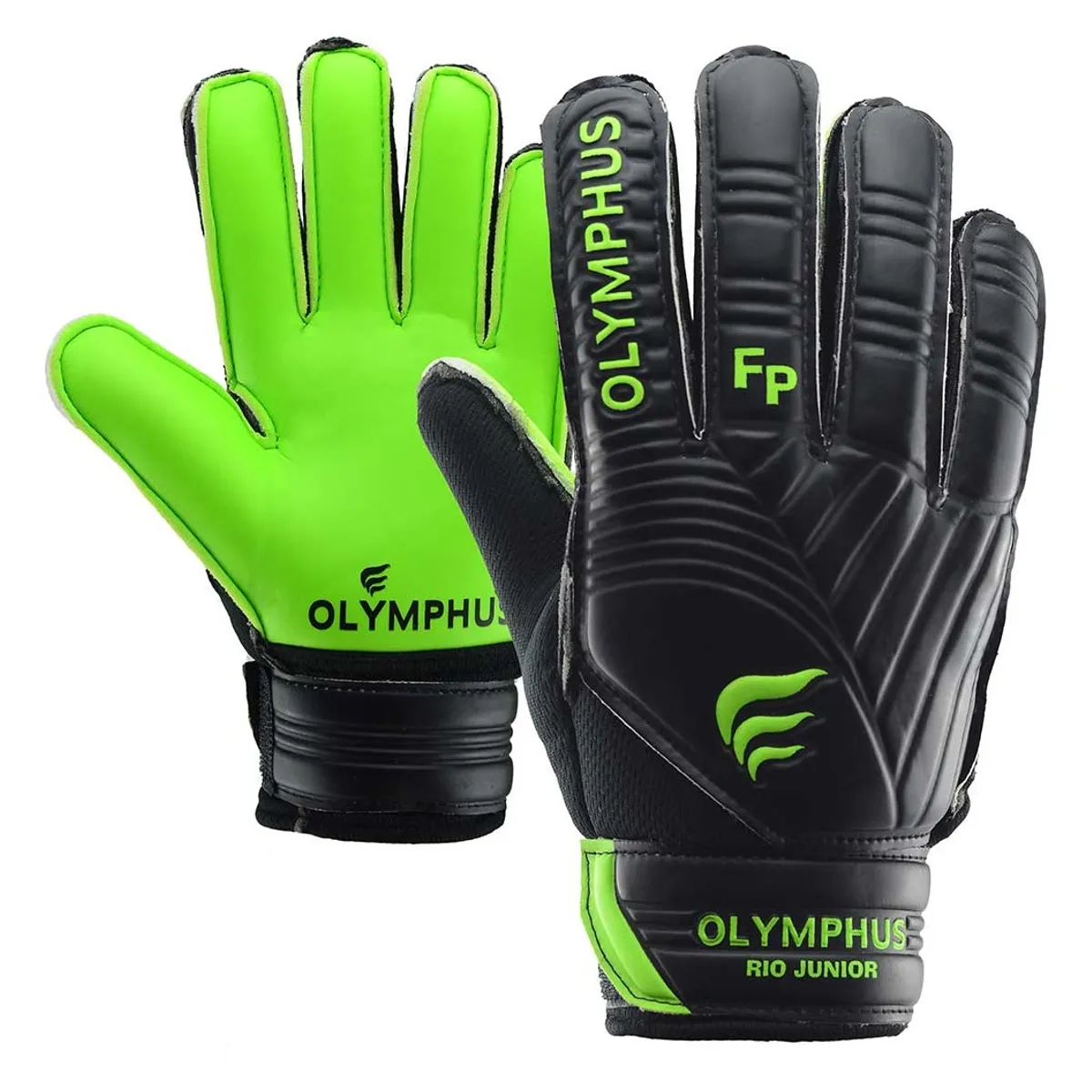 OLYMPUS - Guantes Arquero Futbol Con Ferula Para Niños Olymphus Rio Jr